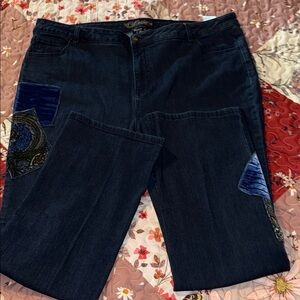 Women with Control Blue Denim Jeans